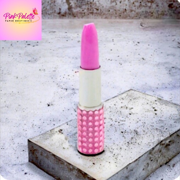 Pink Rhinestone Lipstick Pen - Picture 3 of 4